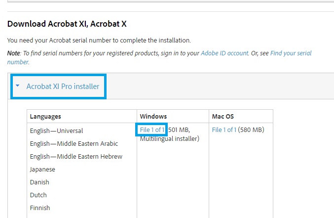 Adobe acrobat reader version 11 download